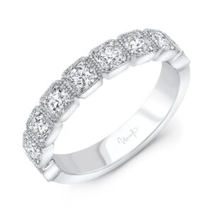 1-Row Diamond Wedding Ring