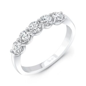 1-Row Wedding Ring