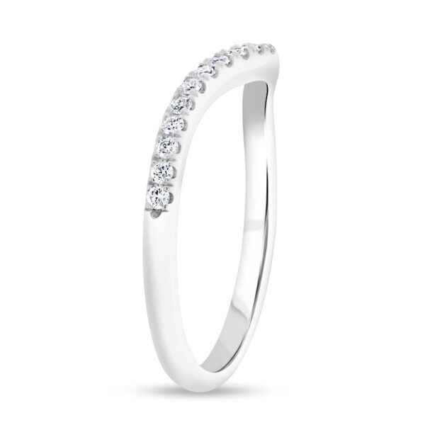 Curved Wedding Ring - Image 2
