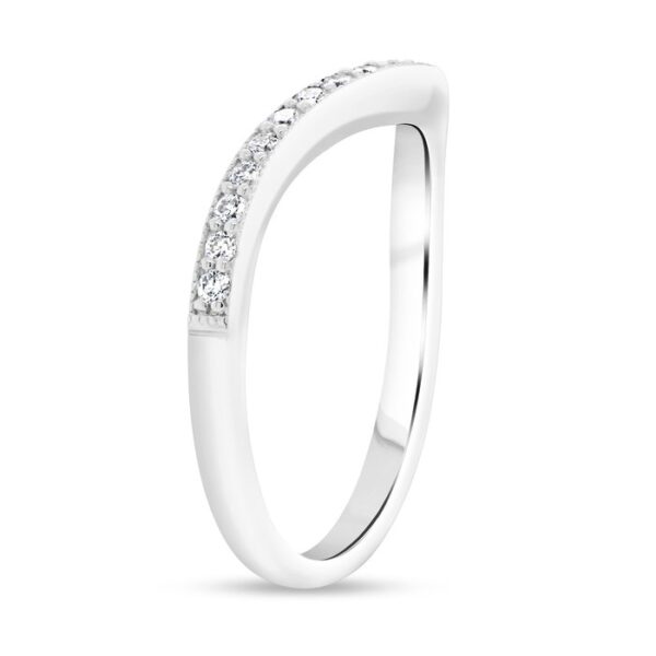 Curved Wedding Ring - Image 2
