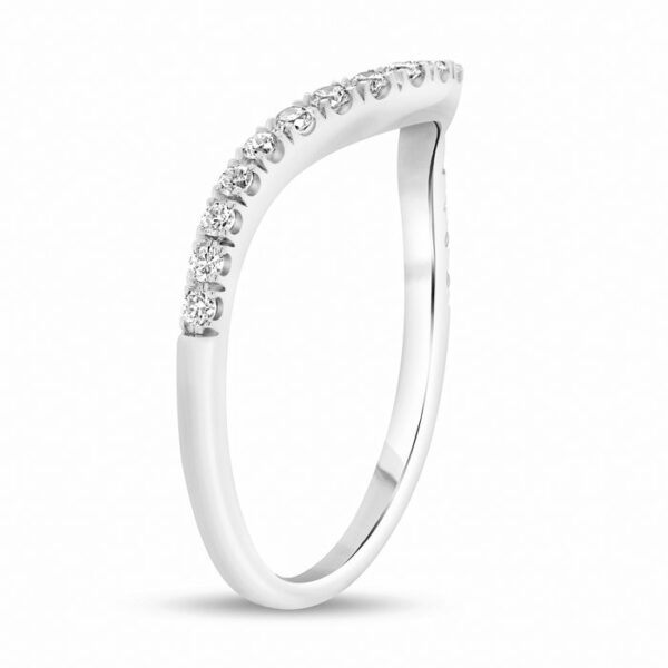 Curved Wedding Ring - Image 2