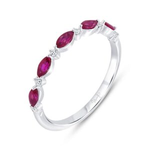 1-Row Marquise Diamond Fashion Ring