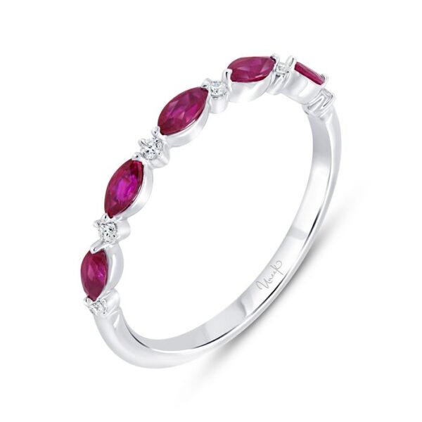 1-Row Marquise Diamond Fashion Ring