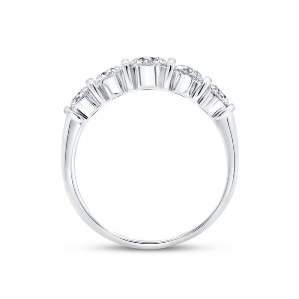 2-Row Round Diamond Fashion Ring - Image 3