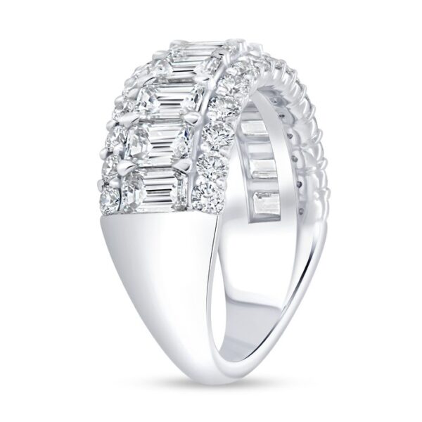 3-Row Anniversary Ring - Image 2