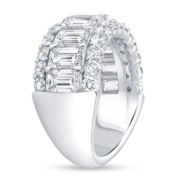 3-Row Anniversary Ring - Image 3