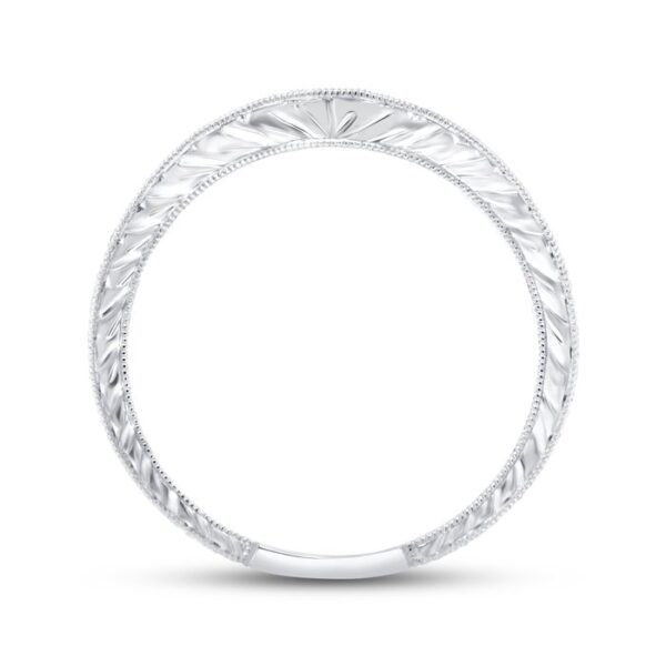 Curved Wedding Ring - Image 3