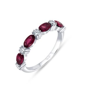 Oval Shaped Ruby Fashion Ring