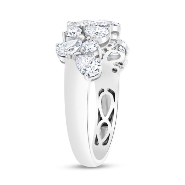 Floral Fashion Ring - Image 2