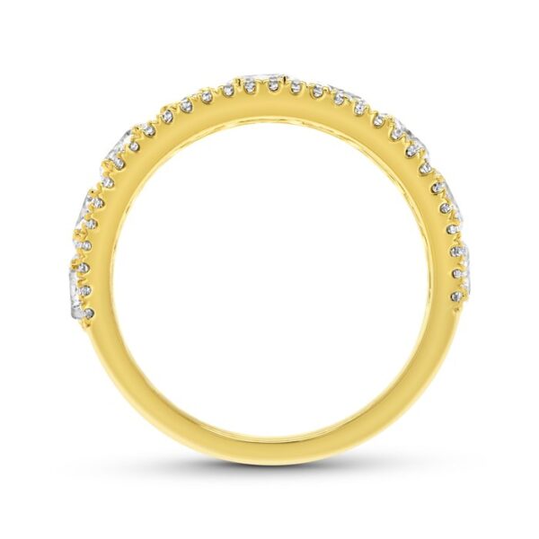 4-Row Anniversary Ring - Image 3