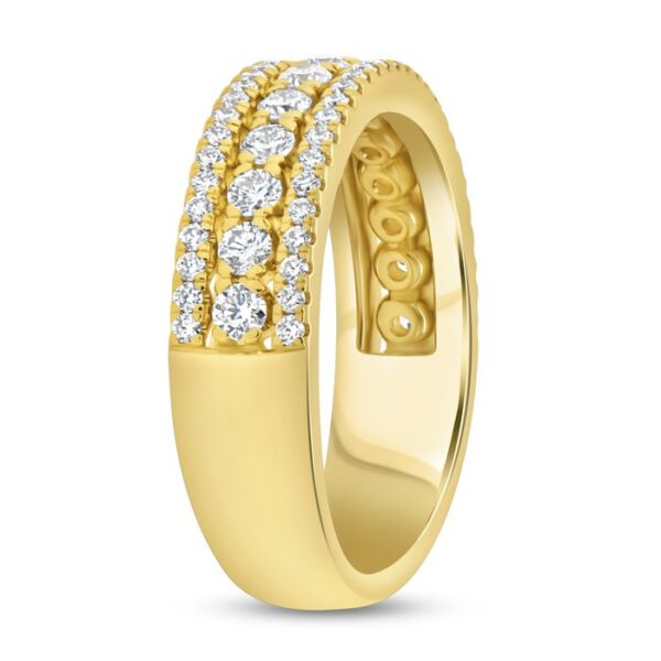 3-Row Anniversary Ring - Image 2