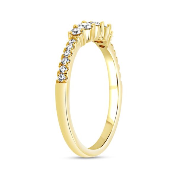1-Row Diamond Fashion Ring - Image 2