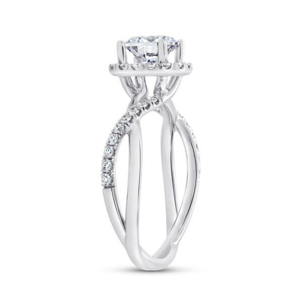 Halo Engagement Ring - Image 2