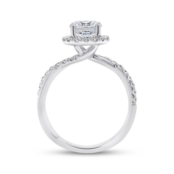 Halo Engagement Ring - Image 3