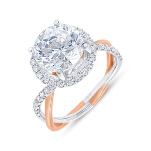 Halo Engagement Ring