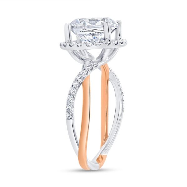 Halo Engagement Ring - Image 2