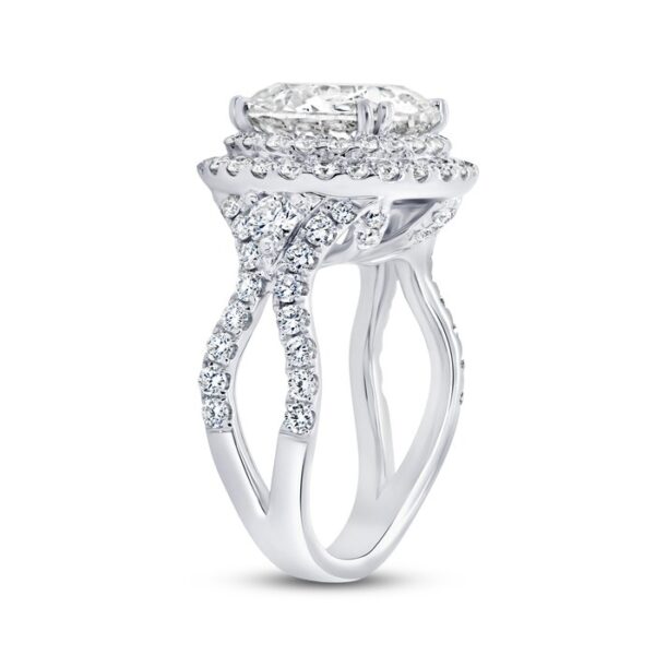 Double-Halo Engagement Ring - Image 2
