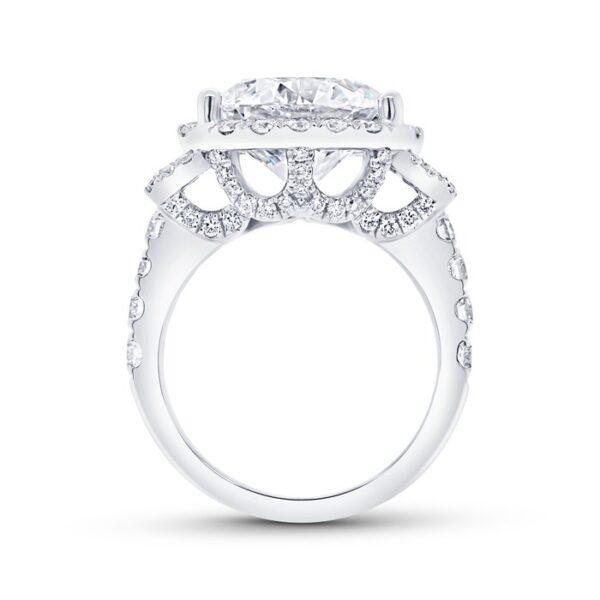 Double-Halo Engagement Ring - Image 3