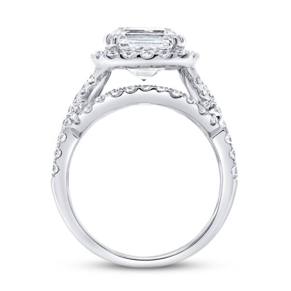 Halo Engagement Ring - Image 3