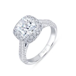 Halo Engagement Ring