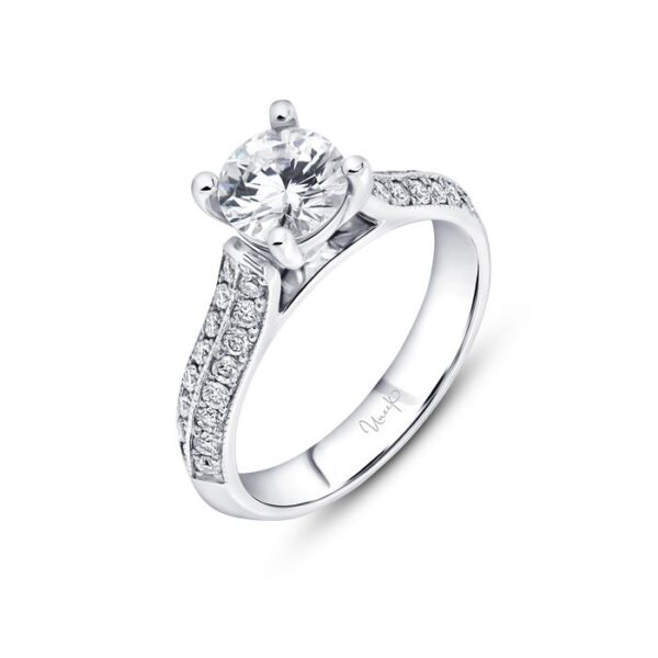 Straight Engagement Ring
