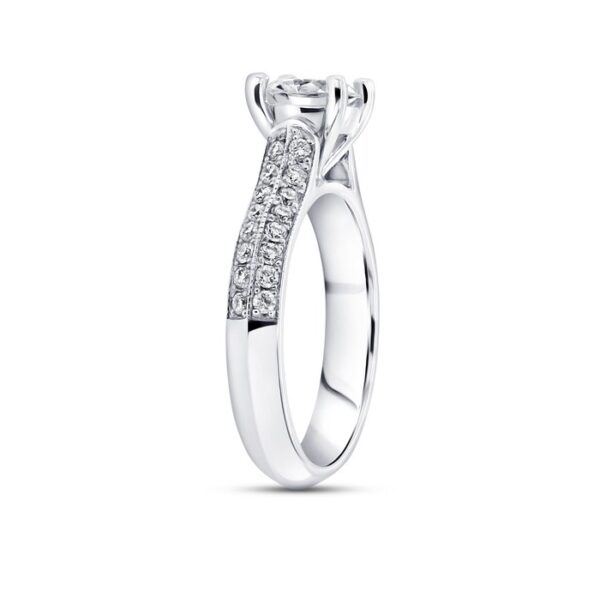 Straight Engagement Ring - Image 2