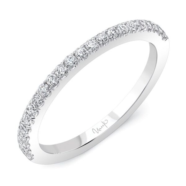 Straight Diamond Wedding Ring