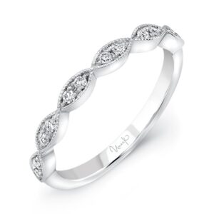 Straight Diamond Fashion Ring