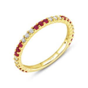 Round Ruby Fashion Ring
