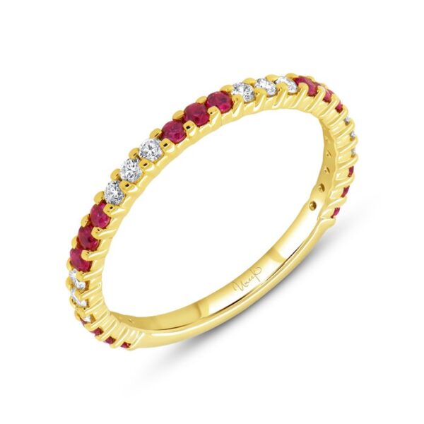 Round Ruby Fashion Ring