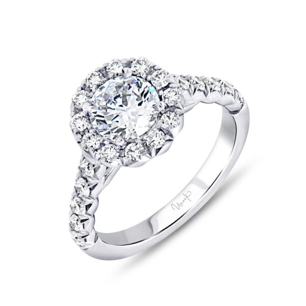 1-Row Round Engagement Ring
