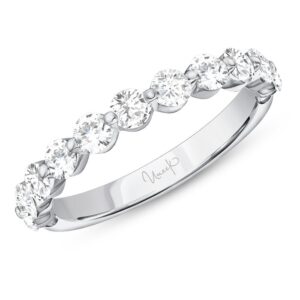 1-Row Diamond Wedding Ring