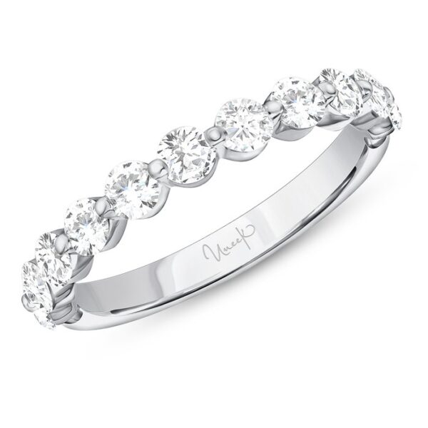 1-Row Diamond Wedding Ring