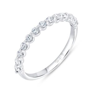 1-Row Wedding Ring