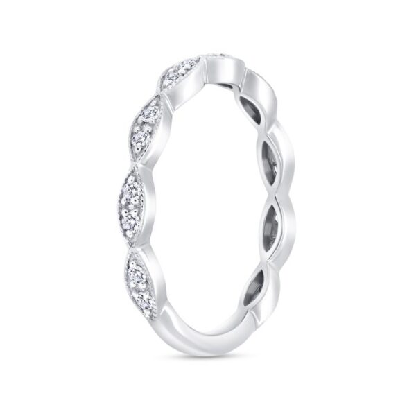 1-Row Engagement Ring - Image 2