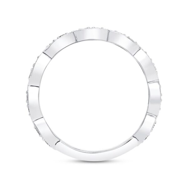 1-Row Engagement Ring - Image 3