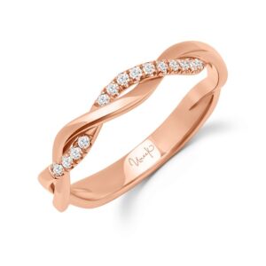 Twist Diamond Wedding Ring