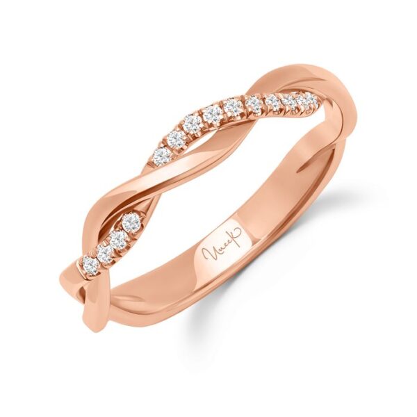 Twist Diamond Wedding Ring