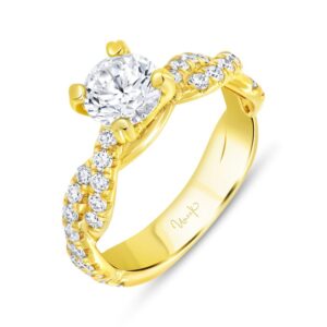 Twist Engagement Ring