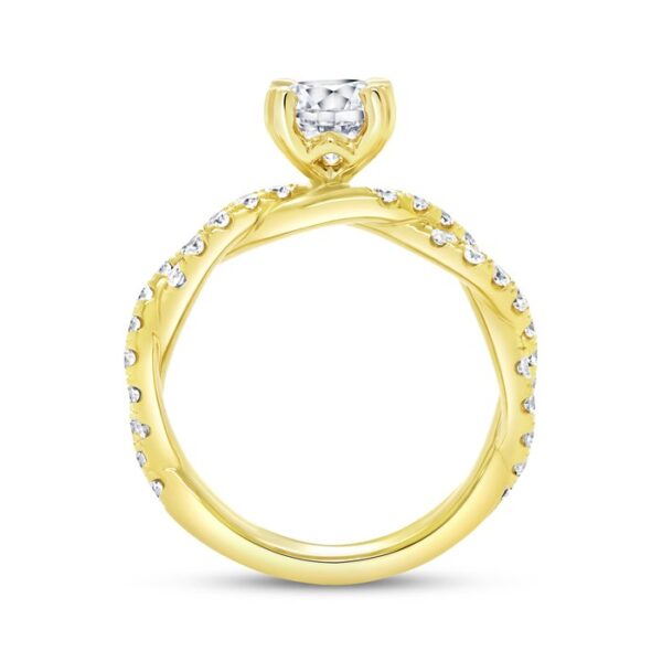 Twist Engagement Ring - Image 3