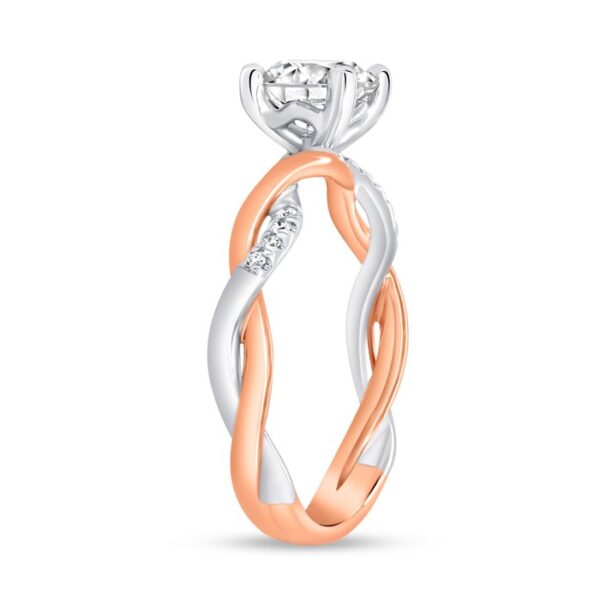 Twist Engagement Ring - Image 2