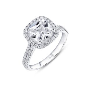 Halo Engagement Ring