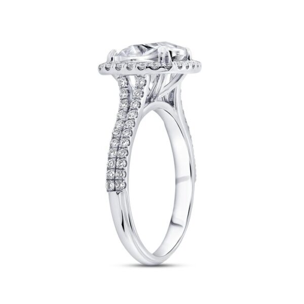 Halo Engagement Ring - Image 2