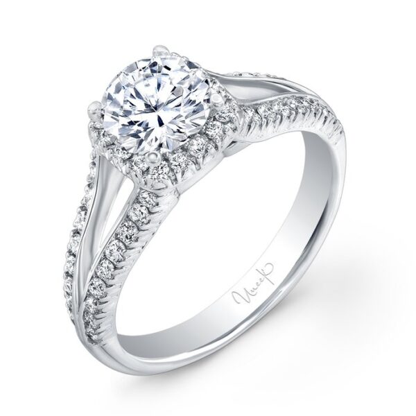Halo Engagement Ring