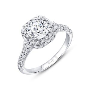Halo Engagement Ring