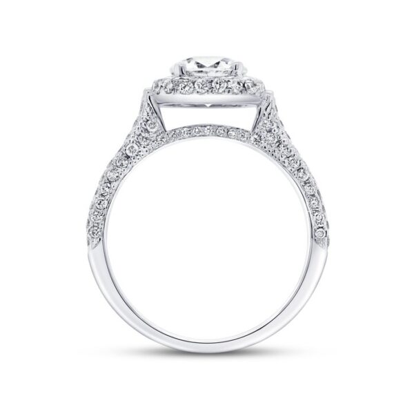 Halo Engagement Ring - Image 3