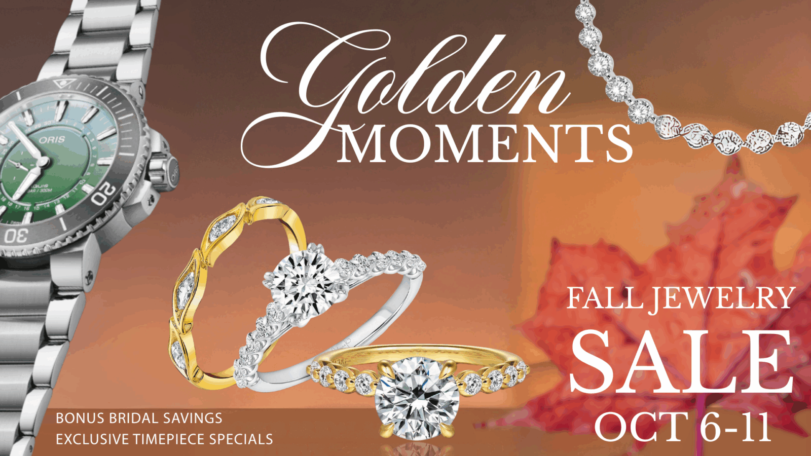 Golden Moments Fall Jewelry Sale at Pav & Broome Fine Jewelry