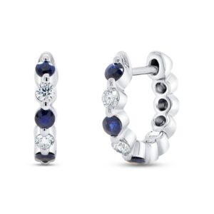 1-Row Huggie Earrings
