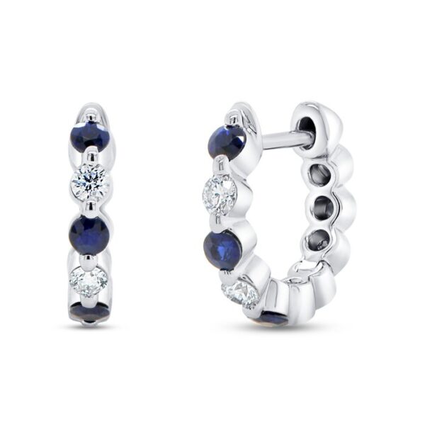 1-Row Huggie Earrings