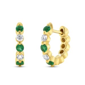 1-Row Huggie Earrings